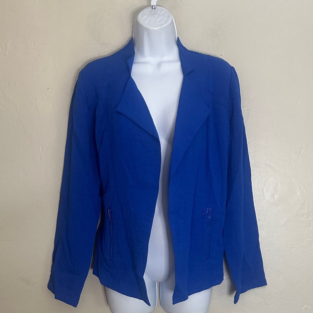Chico's Vibrant Blue Women's Blazer